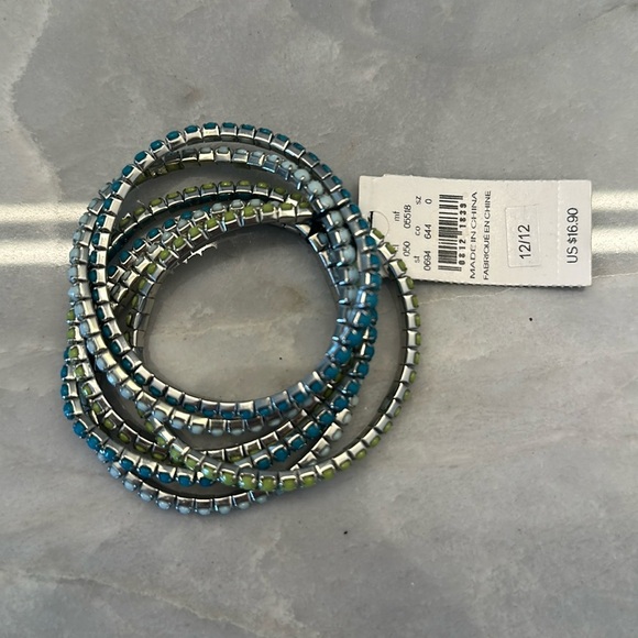 Express multi color elastic bracelet - Picture 1 of 3